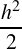 ℎ2
---
 2