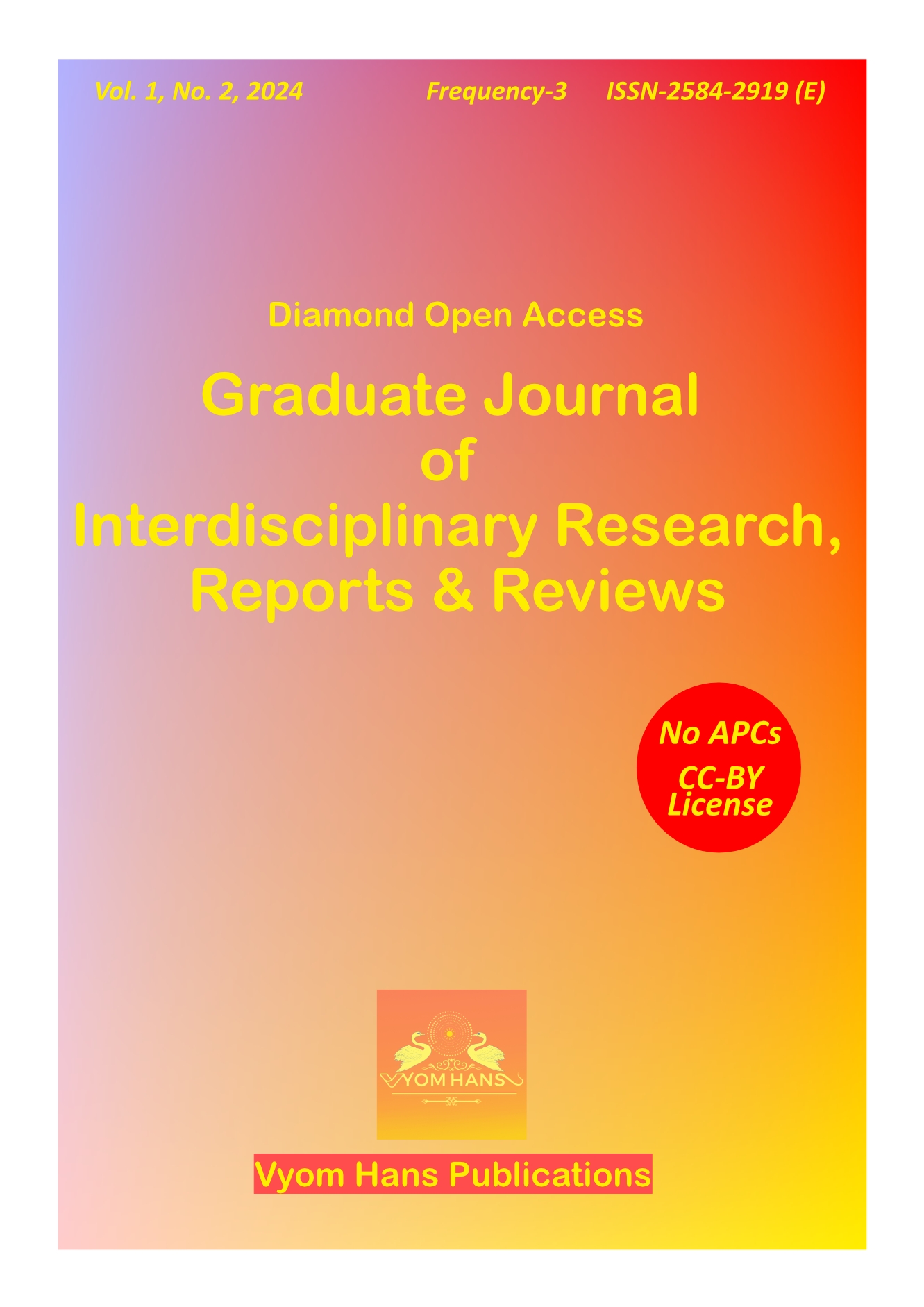 Graduate Journal of Interdisciplinary Research, Reports & Reviews issue 2